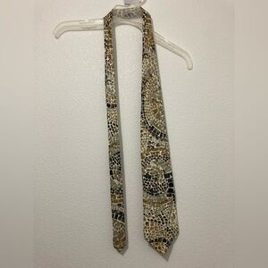 OakTree Men’s Dress Tie Suit Accessory Business Black Brown Gray
